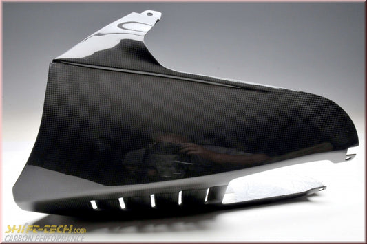ST1709 FULLSIX CARBON PANIGALE 899-1299 & V2 BELLY PAN EXTENSION FOR UNDERSEAT EXHAUST  MD-9915-C41