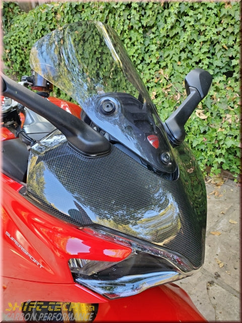 ST1910-2 FULSIX CARBON 939SS UPPER FAIRING MD-SS17-C51