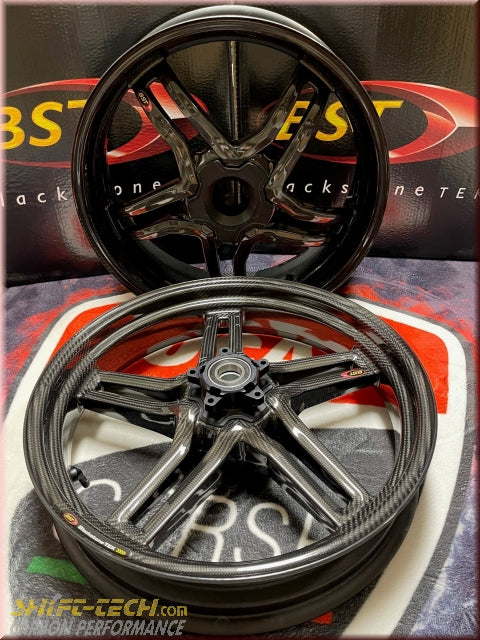 ST1888 BST Rapid TEK 5 Split-Spoke Carbon Wheel Set Gloss or Satin --- Read Description for Info