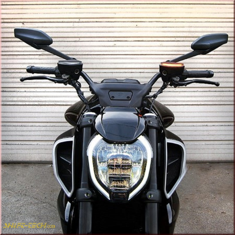 ST020-3 DV4-FS NRC DIAVEL V4 FRONT LED TURN SIGNAL KIT