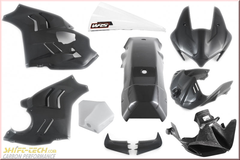 ST2022-RACE FULLSIX CARBON RACE 9-PIECE FARING KIT 22'/23' PANIGALE V4 RS MD-V4R2-C99