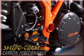 ST855 GILLES VCR-KT03 BLACK/ORANGE REARSETS KTM 1290 SUPER DUKE R