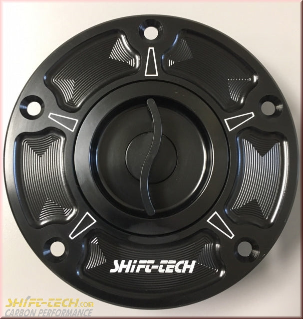 ST1286 TWM QUICK RELEASE GAS CAP BLACK ST-EDITON MADE IN ITALY