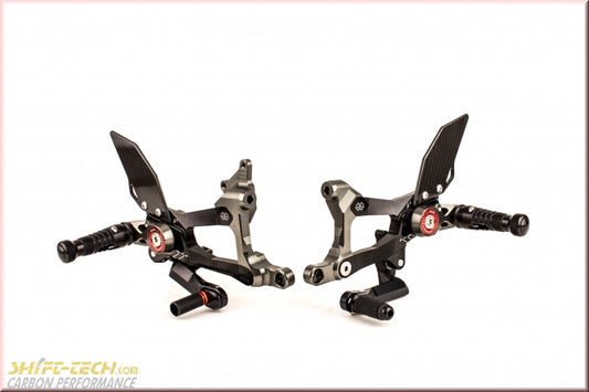 ST177-2 MUE2-D01 GILLES PANIGALE V4/S/R/SP ADJUSTABLE REARSETS