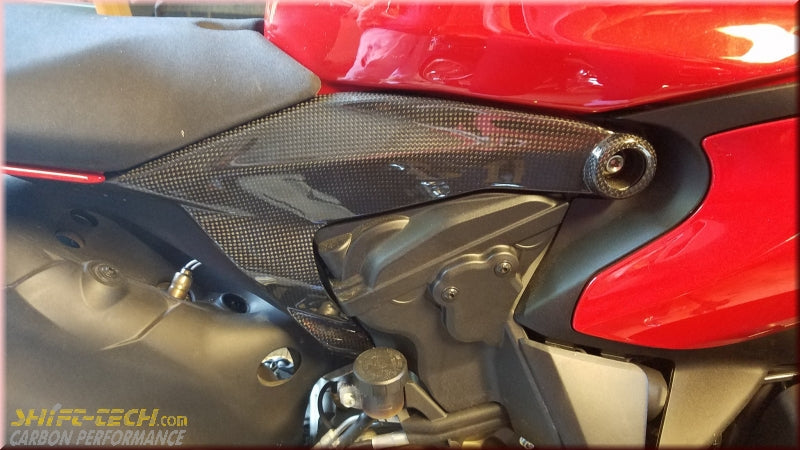 ST528 FULLSIX CARBON 1199/1299 SUBFRAME COVER SET MD-9912-C80