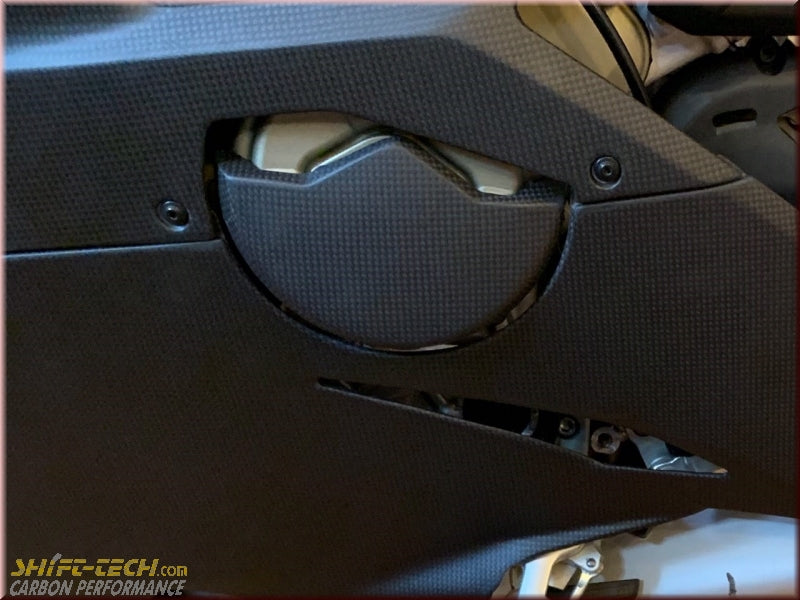 ST2016 FULLSIX CARBON Panigale V4/V4s/R & SFV4 LEFT CASE GUARD MD-V418-M75