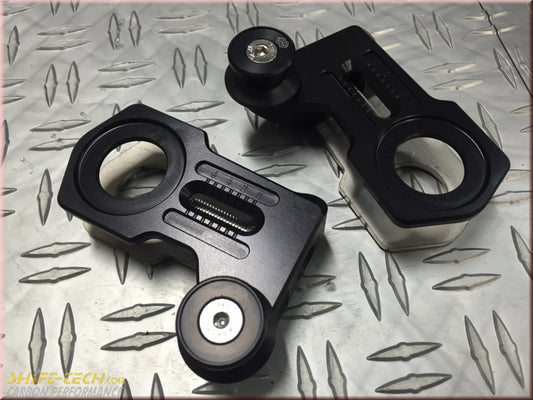 ST1265 GILLES AXB-K1 CHAIN ADJUSTER SET BLACK Right & Left
