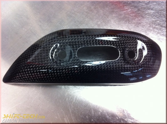 ST131 FULLSIX CARBON EXHAUST GUARD FRONT 696/796/1100 MONSTER MD-MN08-C61