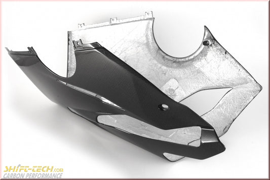 ST2007-S FULLSIX CARBON Panigale V4/V4S/V4R FIBER BELLY PAN MD-V4R8-S41 18'-21'