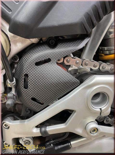 ST2043 FULLSIX CARBON PANIGALE V4/V4S/R/STREETFIGHTER V4/S SPROCKET COVER MD-V418-m71