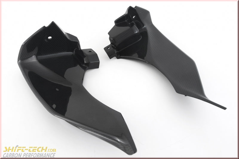 ST2000-9 FULLSIX CARBON MY-R120-TC40 INTAKE COVERS GLOSS YAMAHA R1 20'+