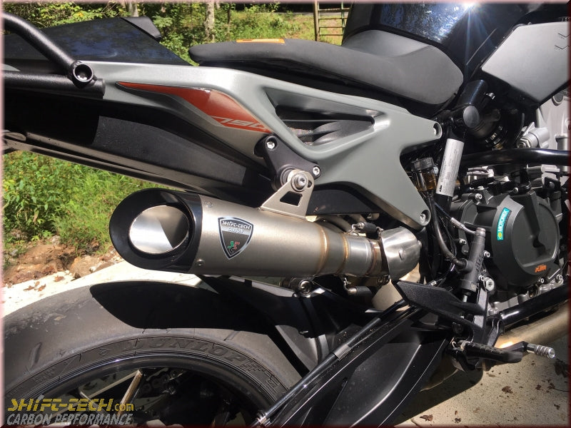 ST3134 KTM 790/890 DUKE 19'+ SHIFT-TECH SLIPON EXHAUST KIT