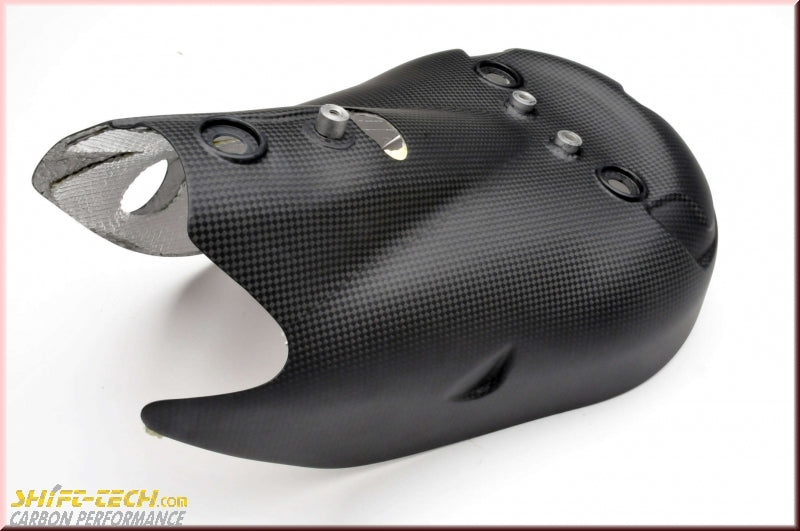 ST1649 FULLSIX CARBON EXHAUST LOOP SHIELD PANGIGALE V2/ 959/1299 MD-9516-C61