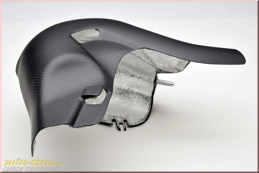 ST2032-E5 FULLSIX CARBON  OEM EXHAUST UPPER HEAT GUARD MATTE - Euro 5 Model - MD-SF21-M61