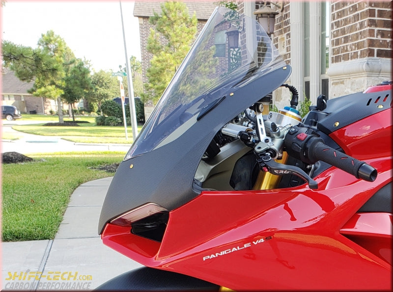 ST1946 FULLSIX CARBON V4/V4S HEADLIGHT FAIRING MD-V418-M51