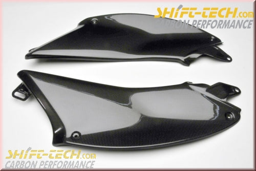 ST367 FULLSIX CARBON LOWER TANK PANEL SET DIAVEL