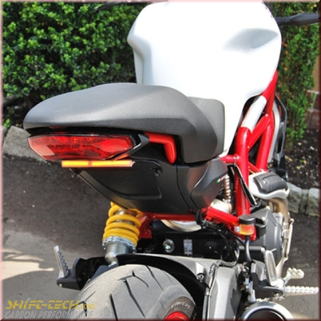 ST1711-1200 NRC Ducati Monster 1200/S Fender Eliminator 17'+ Tail Tidy Kit Led Turn Signals