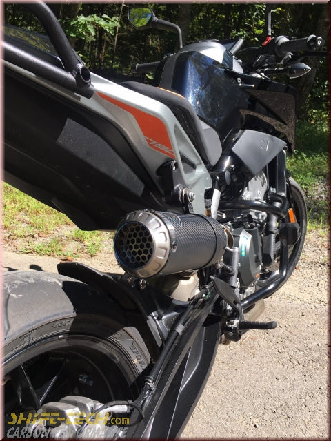 ST3134 KTM 790/890 DUKE 19'+ SHIFT-TECH SLIPON EXHAUST KIT