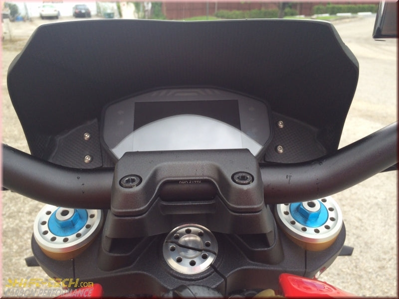 ST1117-G FULLSIX CARBON MONSTER 1200/821 UPPER FRONT FAIRING - PRIOR TO 17' MD-MN14-m51
