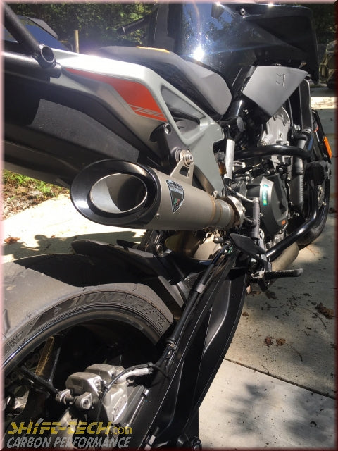 ST3134 KTM 790/890 DUKE 19'+ SHIFT-TECH SLIPON EXHAUST KIT