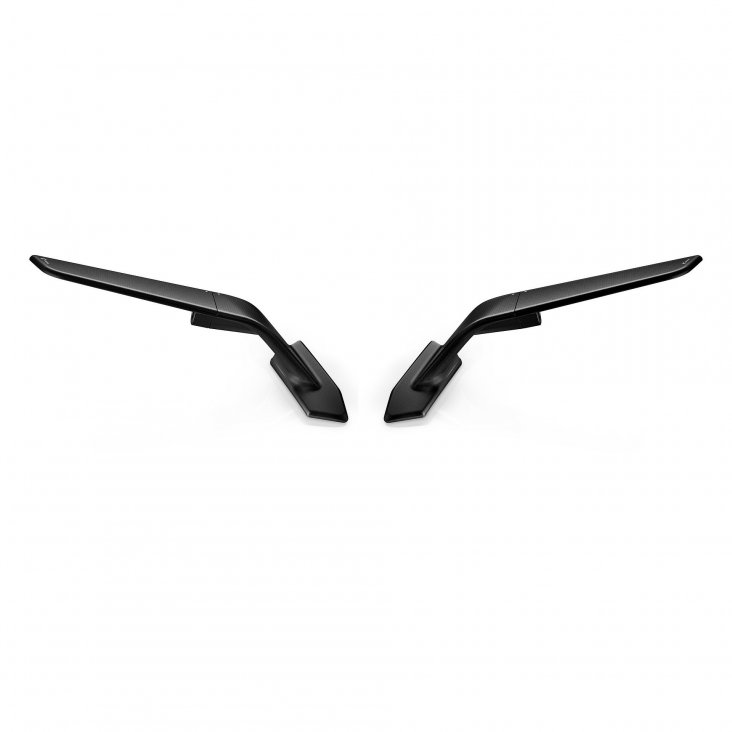 ST01-04 "STEALTH" Sport Mount Style Winglet Mirror Set by Rizoma Ducati / Panigale V4/V2