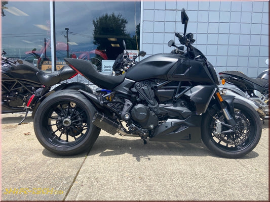 ST1447-5 SHIFT-TECH DIAVEL 1260DVT EXHAUST SYSTEM WITH CARBON FIBER MUFFLER