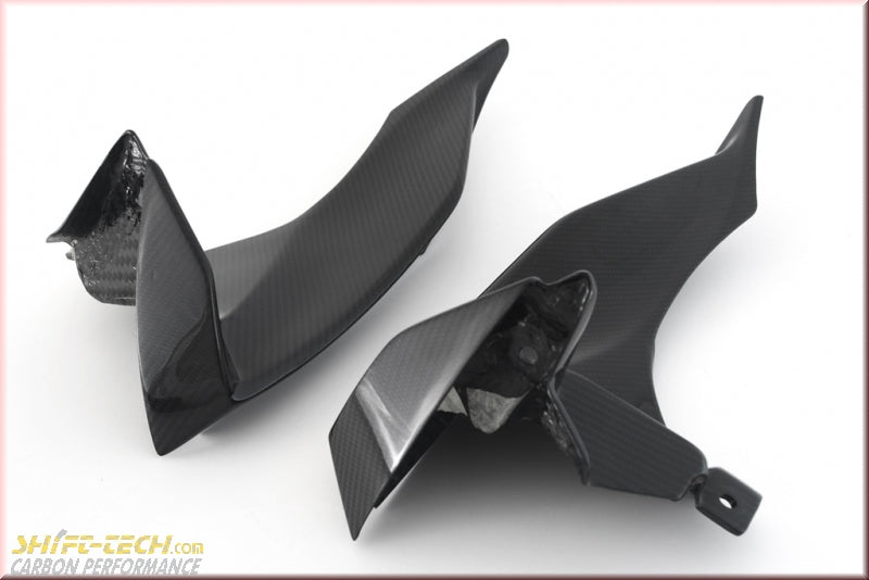 ST2000-9 FULLSIX CARBON MY-R120-TC40 INTAKE COVERS GLOSS YAMAHA R1 20'+