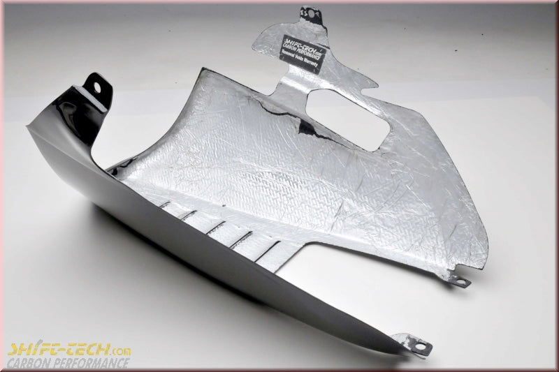 ST1709 FULLSIX CARBON PANIGALE 899-1299 & V2 BELLY PAN EXTENSION FOR UNDERSEAT EXHAUST MD-9915-C41