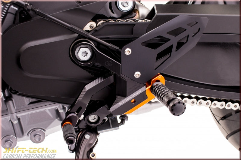 ST494-2 VCR38GT2-KT04 Gilles VCR38GT2 Rearsets for the KTM 790/890R Duke