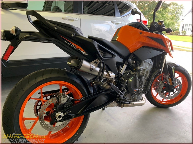 ST3134 KTM 790/890 DUKE 19'+ SHIFT-TECH SLIPON EXHAUST KIT