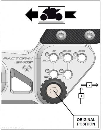 ST178-2 FXR-BM05-B Gilles Rearsets Black S1000RR 20'+