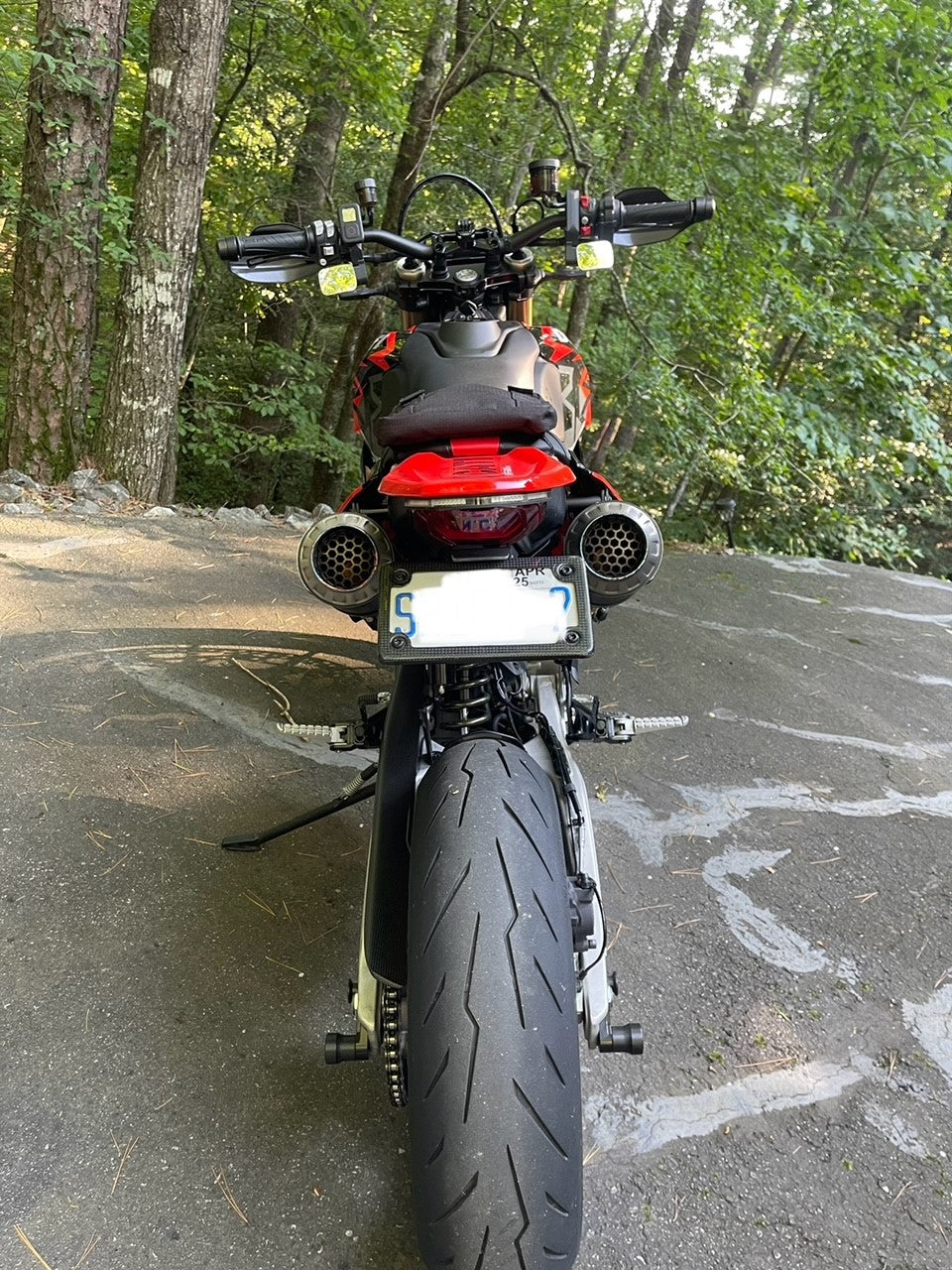 ST3324-3 SHIFT-TECH TITANIUM FULL RACE SYSTEM WITH DUAL CARBON/TITANIUM MUFFLERS