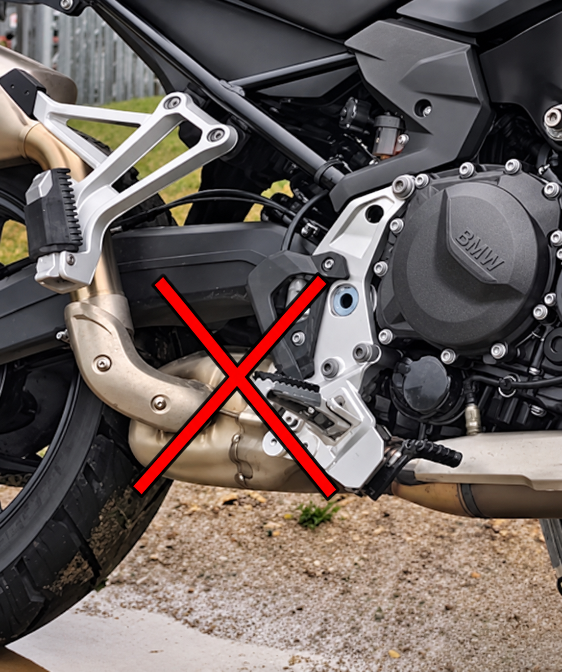 ST2017-17 MID PIPE BMW F900 F850/750 F800GS