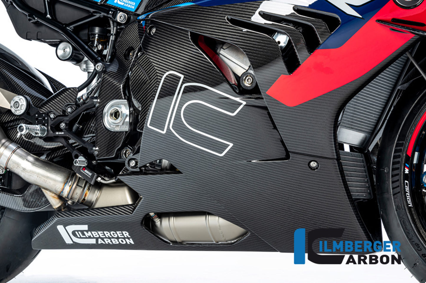 ST511-56 VEU.003.M123S.K Bellypan (1 piece) BMW M1000RR'23 ILMBERGER