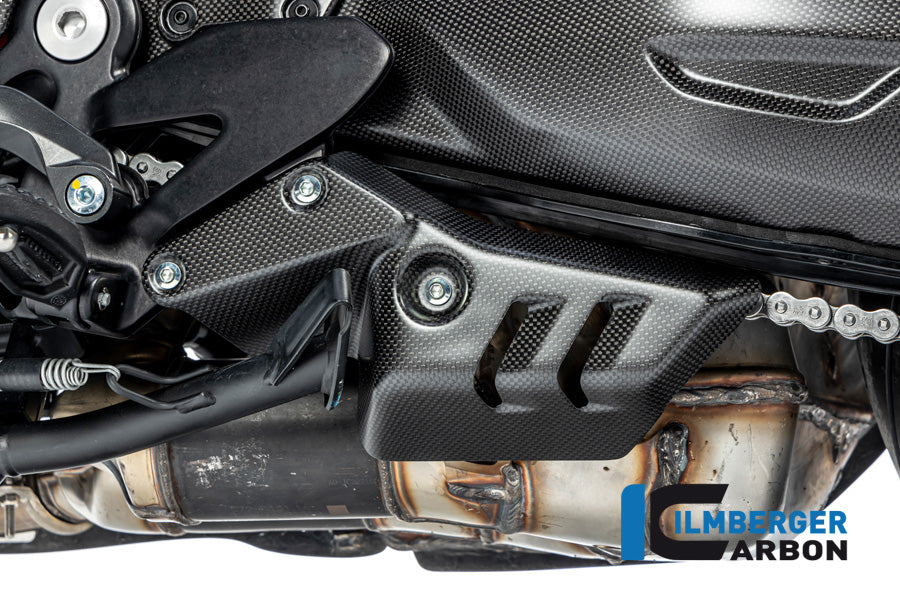 ST3104-20 ACL.105.DI23M.K DIAVEL V4 LEFT LOWER EXHAUST COVER