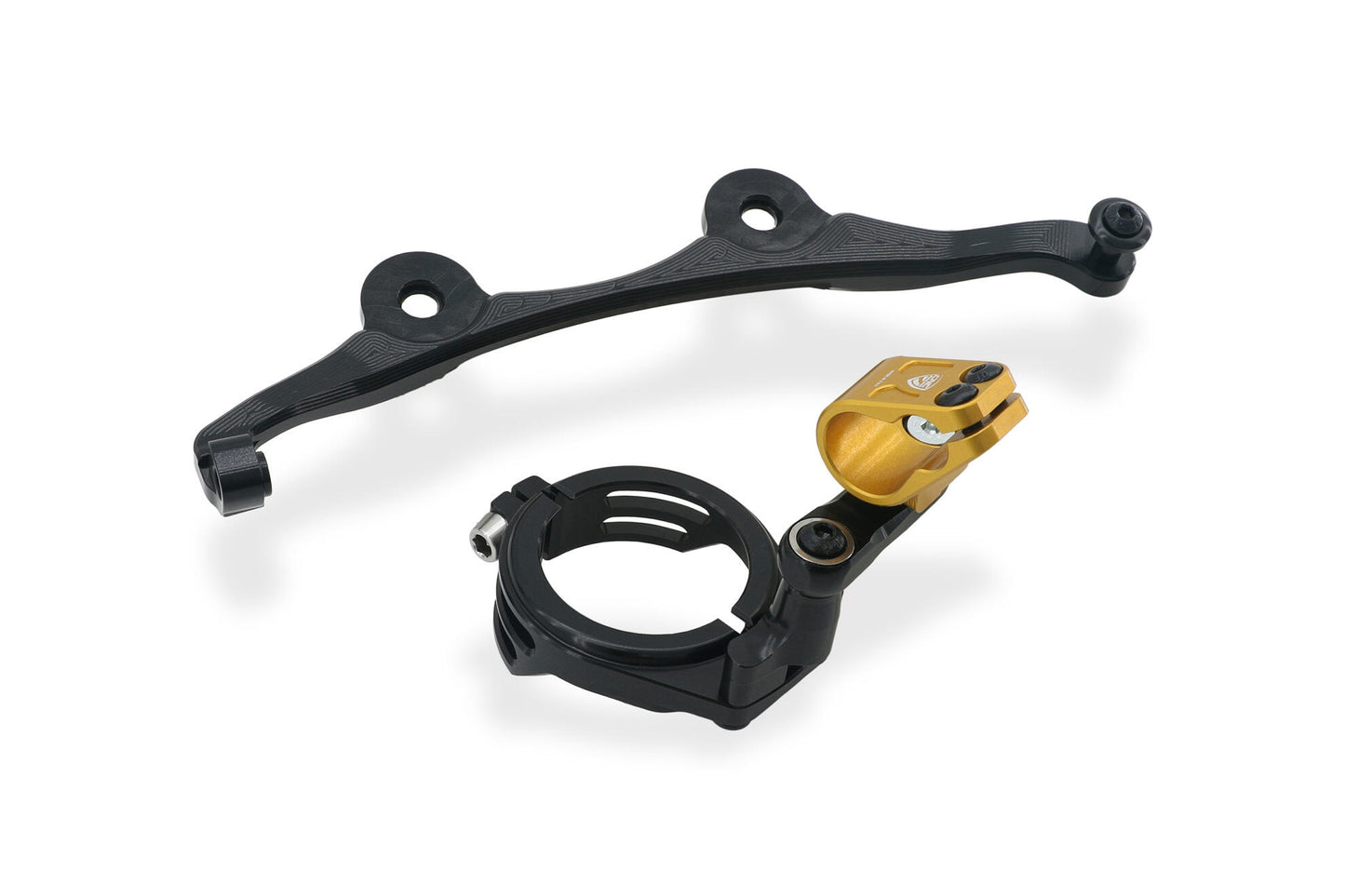 ST4086 SD119BB CNC RACING HM698 STEERING DAMPER MOUNTING BRACKET KIT + Damper at add. Cost