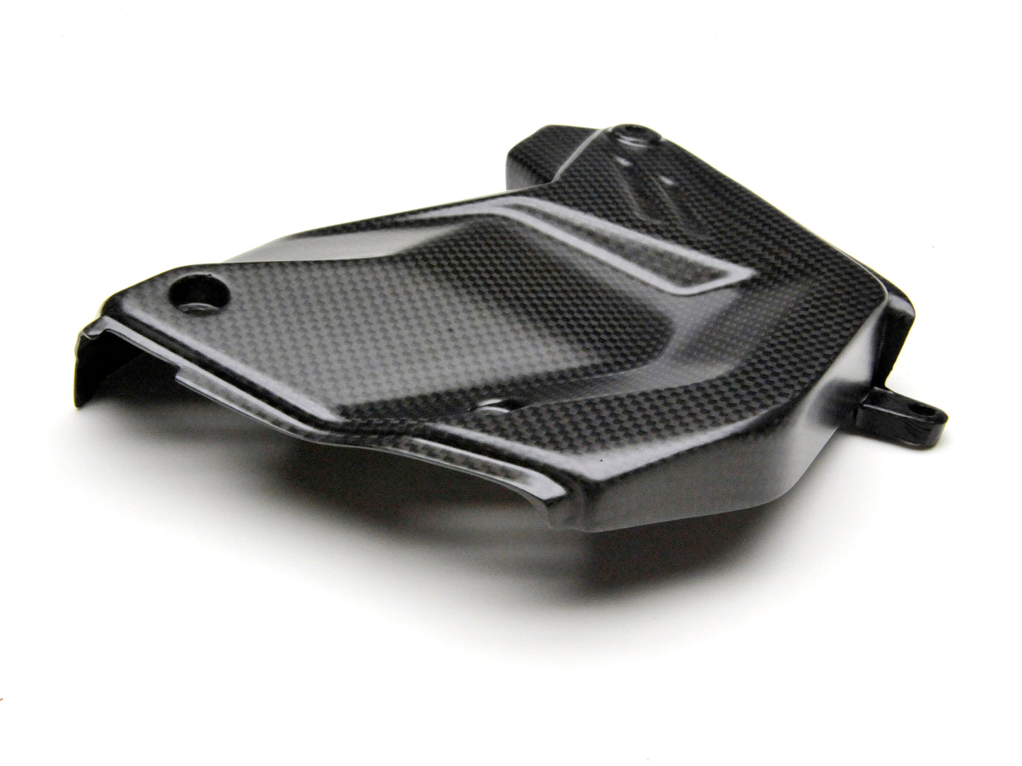 ST2025-13 FULLSIX CARBON LEFT LOWER CYCLINDER COVER PANIGALE V4/S 25' MD-V425-C76