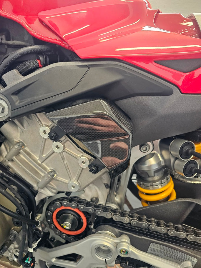ST2025-45-S FULLSIX CARBON UPPER CYLINDER COVER SET R&L PANIGALE V4/S / SFV4/S 25' MDV425-S77