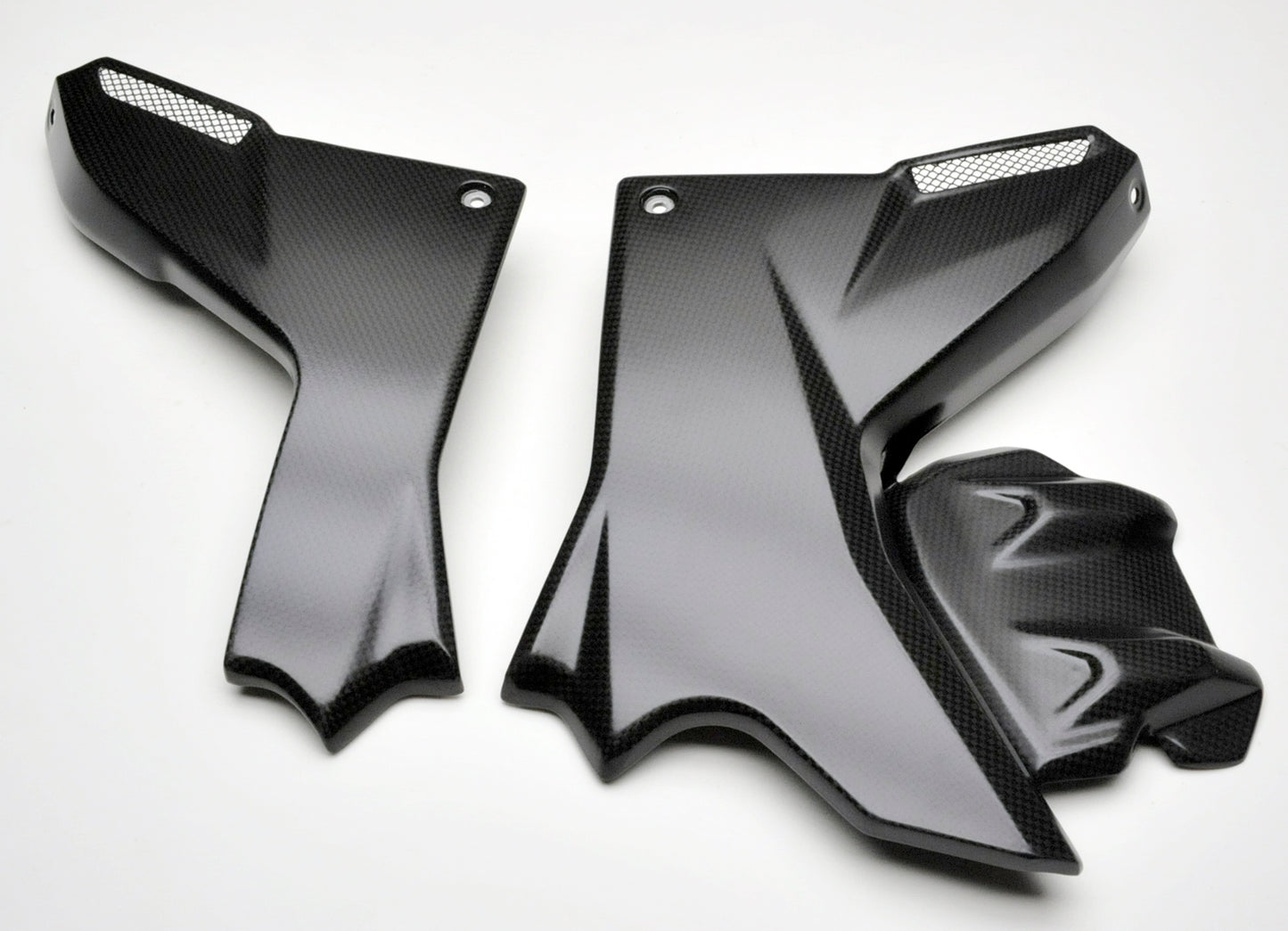 ST2000-38 MD-MS21-C35 FULLSIX CARBON LEFT LOWER SIDE FAIRING SET MULTISTRADA V4