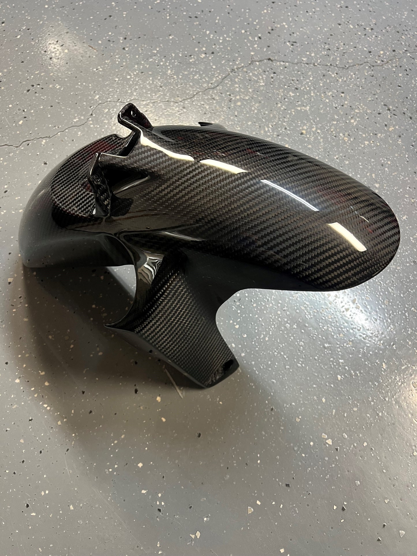 ST4100-2 SHIFT-TECH CARBON FRONT FENDER BMW R1300GS TWILL GLOSS