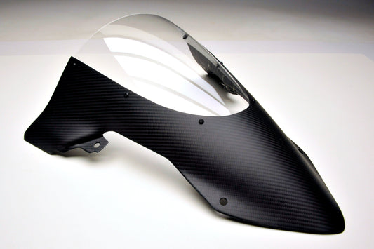 ST511-32 S1000RR FULLSIX UPPER CARBON WINDSCREEN MB-RR19-TC52C