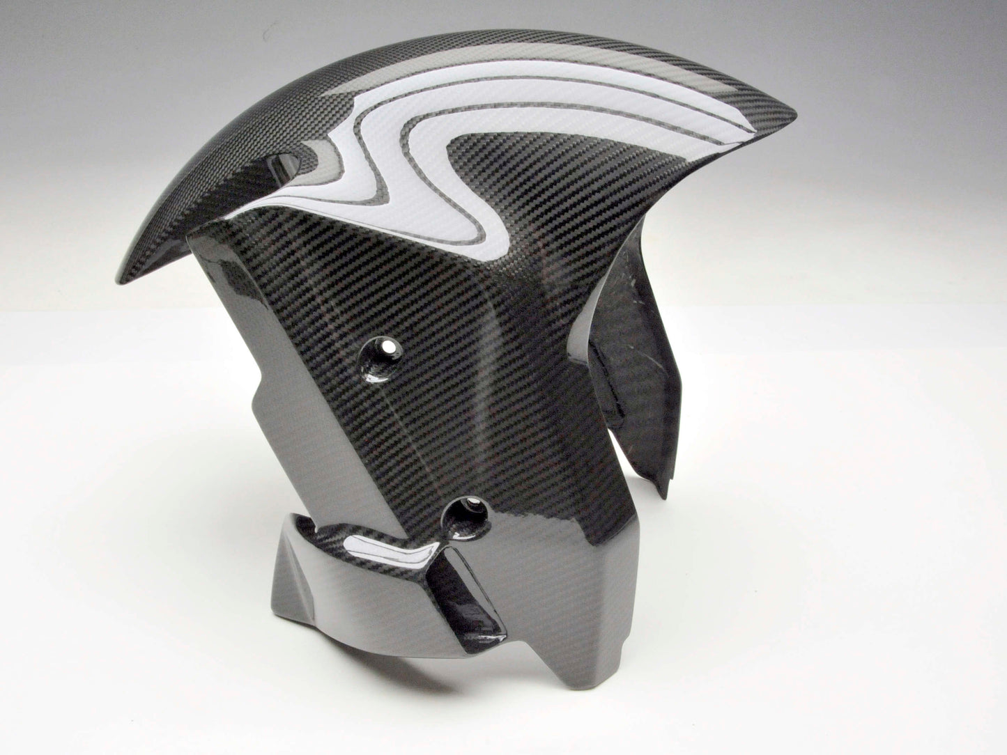 ST511-33 FULLSIX CARBON BMW M1000RR FRONT FENDER GLOSS TWILL MB-MR23-TC01