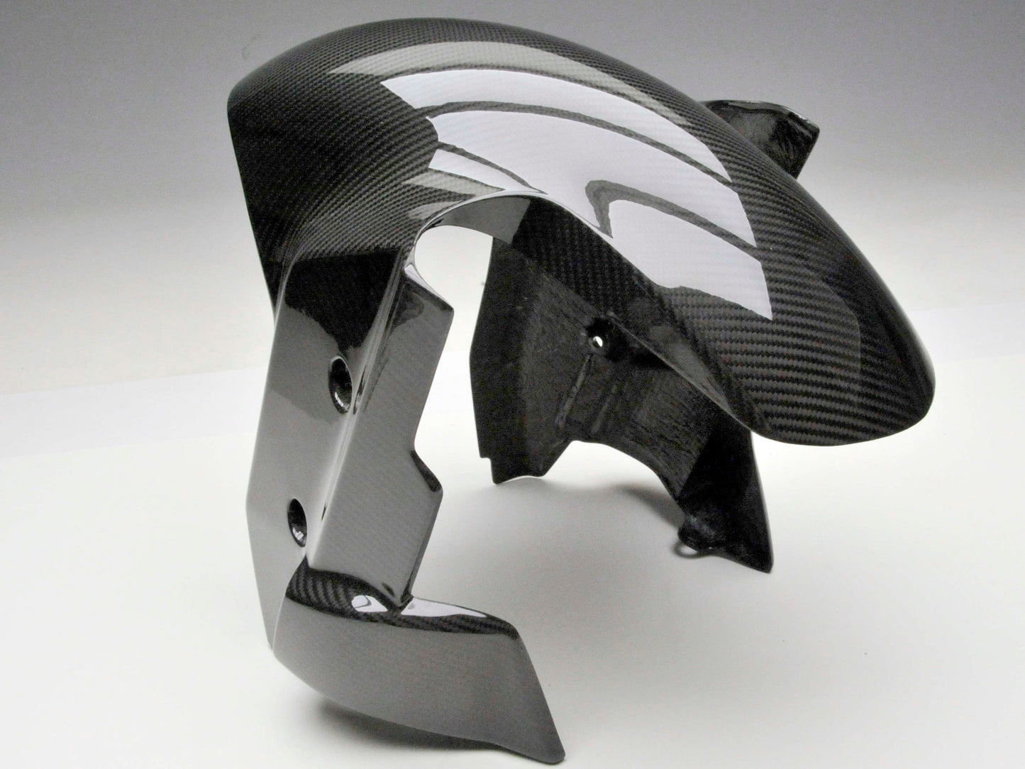 ST511-33 FULLSIX CARBON BMW M1000RR FRONT FENDER GLOSS TWILL MB-MR23-TC01
