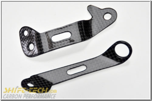 ST2038-S FULLSIX CARBON PANIGALE V4/V4S/V2 /899-1199 RESERVOIR BRACKETS CLUTCH/BRAKE MD-9912-S85