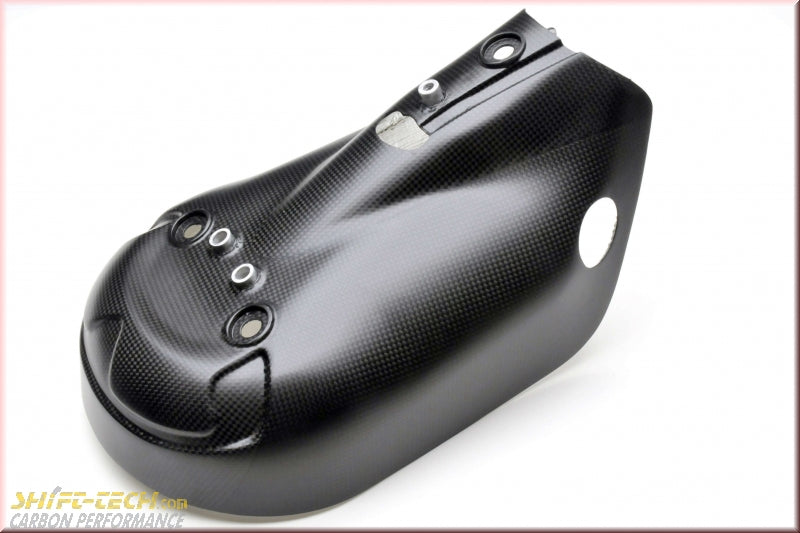 ST1649 FULLSIX CARBON EXHAUST LOOP SHIELD PANGIGALE V2/ 959/1299 MD-9516-C61