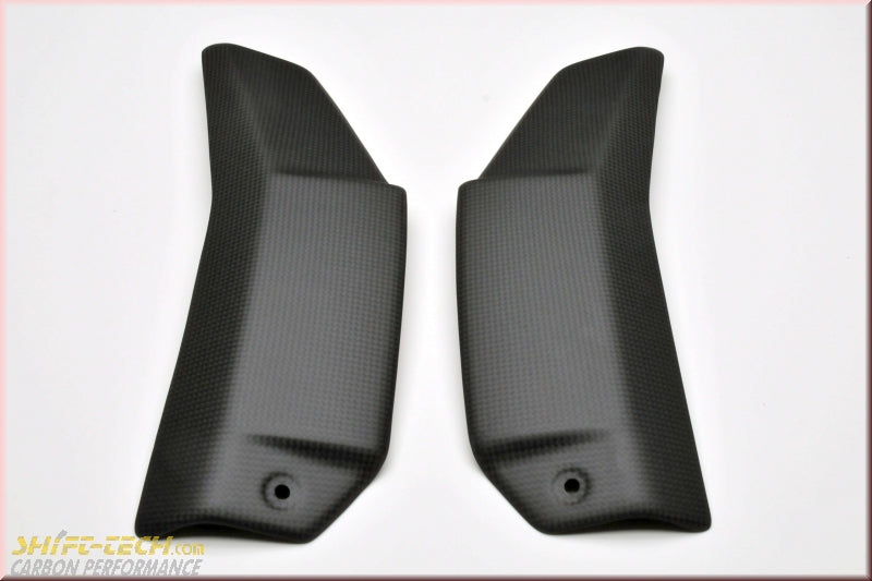 ST1928-6-UP FULLSIX CARBON STREETFIGHTER V4/S/SP RADIATOR COVERS SET UPPER MD-SF20-S37U