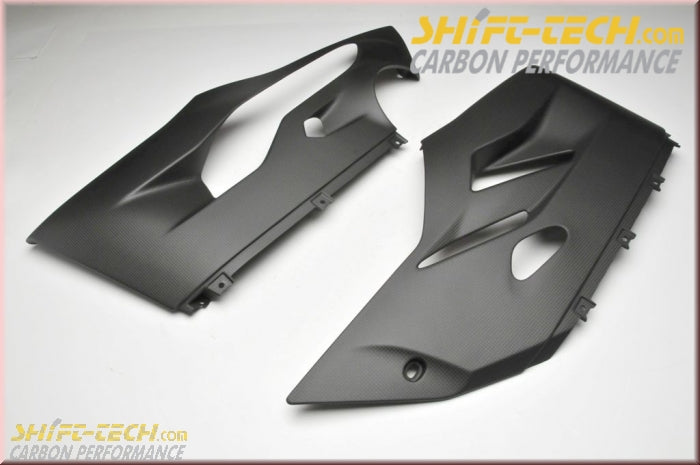 ST437 FULLSIX CARBON BELLY FARING LOWER SIDE PANEL "SET" 1199/899/1299 & V2 20'+ & 959 USA Model MD-9912-C34 /MD-9912-C35