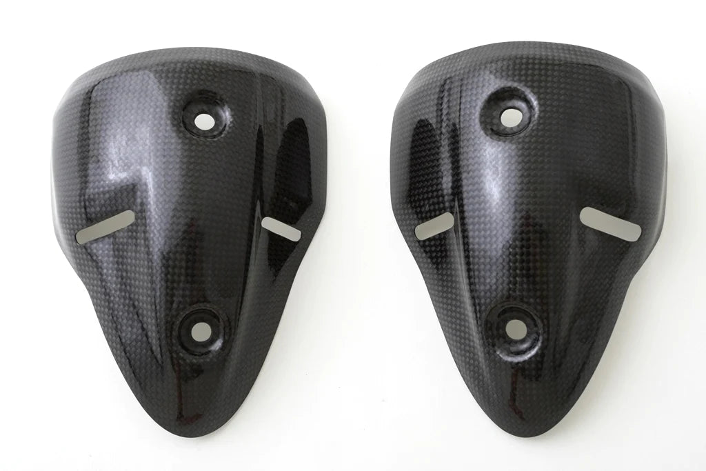 ST783 FULLSIX CARBON MUFFLER GUARD SET MONSTER 696/796/1100 MD-MN08-C62
