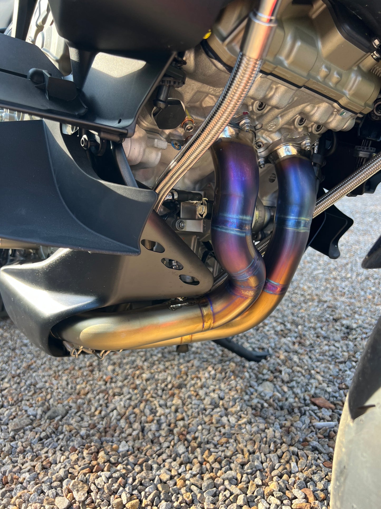 ST2017-20 SHIFT-TECH DUCATI MULTISTRADA V4 TITANIUM HEADER KIT