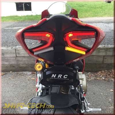 ST1112 NRC PANIGALE 1299/959/1199R TAIL TIDY INCL. LED TURN SIGNALS & LED TAG LIGHT PLUG & PLAY 1299/959FE